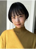 大人可愛い20代30代40代50代小顔ショートボブナチュラルショート
