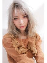 シェラムール(chez L'amour)&nbsp;(chezlamour/市川)ハイトーンベージュ×ハネミディアム♪