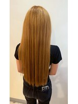 パーミル ヘア クマモト(permille ‰ hair Kumamoto)&nbsp;ベージュ×スーパーロング