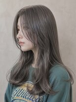 ジールサロン つくば本店 オリーブベージュカラー 10代 20代 30代