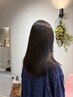 カット+髪質改善ストレートパーマ(ロング)¥22300→¥21300