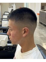 ミオスタイル 元町店&nbsp;坊主伸ばし中フェードカット
