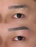 メンズカット+黄金比メンズ眉毛ワックス