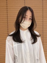オーガニックエコ 川越(organic+eco)&nbsp;20代30代秋韓国風レイヤー/イルミナカラーアッシュ/髪質改善