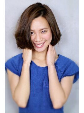 ナッツ(NUT'S) 暗髪!ハンサムボブ! 【NUT'Sナッツ八王子】