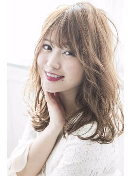 ミエルヘアーブラン(miel hair blanc) 【miel hair blanc】フェザーロブ カール