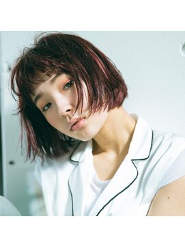 アットラブ バイ ベル(at'LAV by Belle) スリークボブ×ショートバング〔Belle原宿〕