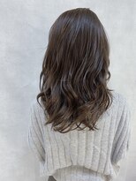 ムウ 難波(MOU)&nbsp;ハッシュカットフルバング似合わせカットレッドブラウン20代30代