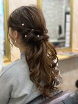 ヘアセットアンドエクステンションショールーム(SHOW ROOM) 結婚式およばれローポニー