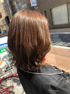 ディーヘアーデザイン(d.HAIR DESIGN) 明るめピンクブラウン