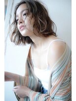 クロム(Chlom)&nbsp;Chlom☆　ゆるふわMIXウェーブ/３Dカラー　TEL 0425125655