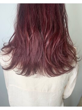 ジャイロヘア(gyro hair) アプリコットピンク