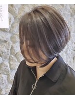 モアナ バイ ヘッドライト 沖縄東崎店(Moana by HEADLIGHT)&nbsp;小顔ボブ☆大人可愛いアッシュ☆イメチェン