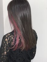 ヘアメイク エイト キリシマ(hair make No.8 kirishima)&nbsp;《hair make No.8》グレージュ×インナーカラー・担当中村