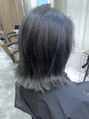 アグ ヘアー アクト 姫路駅前店(Agu hair act) ブリーチ２回。ブルーシルバーでグラデーションカラー☆