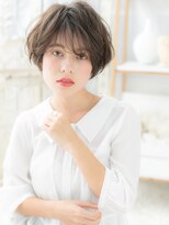 モッズヘア 上尾西口店(mod's hair) センターパートで抜け感…大人前下がりボブa上尾20代30代40代