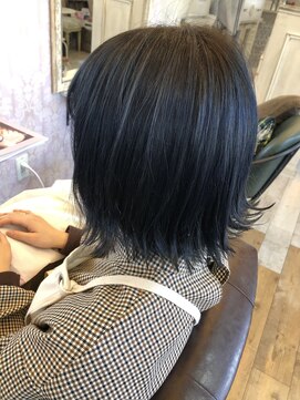 ハグエヴェック(HUG AVEC) ブルーブラック