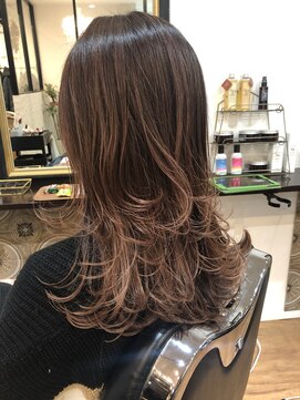 ジブドオブジェ(Jib d'obj) Layer Cut Natural Gradient