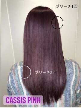 リー 京橋(Lee) 艶カラー×カシスピンス