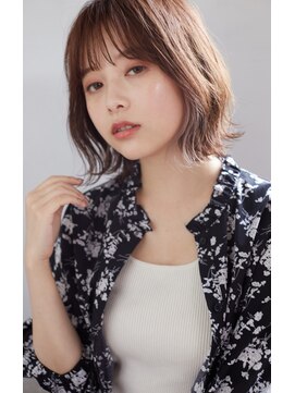 カイノ 福岡天神店(KAINO) まろやかミディアムボブ