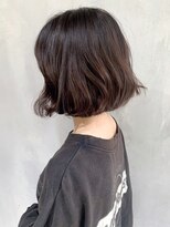 アイティーバイアルバム 八王子店(IT by ALBUM)&nbsp;ゆる巻きボブ_くびれミディイヤリングカラー_ba321471