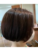 首元スッキリボブスタイル