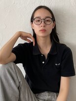 エイチ 梅田(H)&nbsp;アッシュカラー レイヤーカット/20代/30代/顔まわりカット/