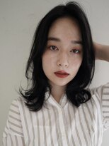 エル 横浜(eL)&nbsp;【eL 横浜】大人フェミニン　小顔　シースルー　（大島）