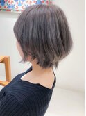 大人可愛いダークアッシュボブヘア＼絶壁解消20代30代40代
