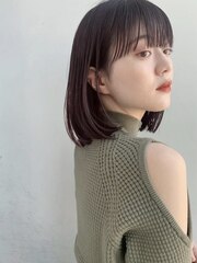 【GARDEN武田美奈】シンプルおしゃストレートボブ