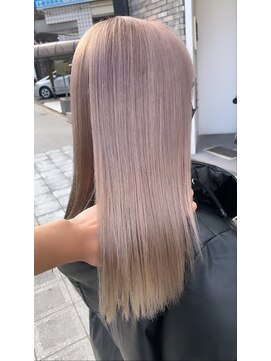 ラフ 難波店(LAFF) #ショコラベージュ #ボブルフ #カール #ベビーバング