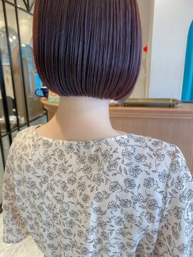 ロンド エスポワール 錦糸町(Lond espoir) 【柴田】ミディアムヘアショコラベージュボブルフ魅力倍増カール