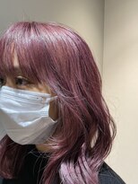 シェノン 奈良橿原店(CHAINON) .+推しカラー/ピンクラベンダー/くびれ巻き+.
