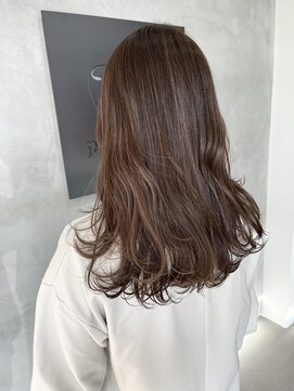 パルトネール(partenaire) 外ハネショコラブラウン