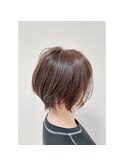 骨格補正首美人ショート