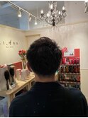 スパンキーショート[フェード/理容室風/ヘッドスパ/眉毛カット]