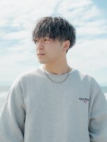 ディア 藤沢(diar) 藤沢ツーブロック刈り上げナチュラル束感ショートパーマ