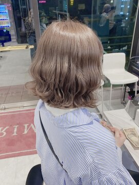 リル 溝の口(LiL) ミルクティーベージュブラウン/溝の口/ブリーチ/ダブルカラー