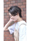 ショートウルフ/大人かわいいヘア/30代ヘア/40代ヘア