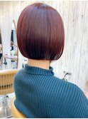 髪質改善ボブ×ショコラアッシュ【横浜】