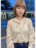 ベージュボブ