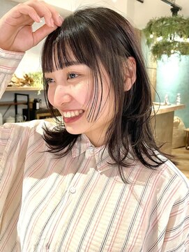 ディッセンバー 渋谷(December) 【December】髪質改善×ブリーチ無し透け感グレージュ◎