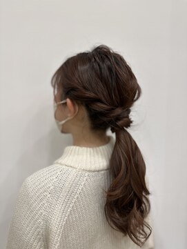 カジュアルアレンジ☆ポニーテール