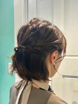 マティーナ ヘアー 池袋(Matina hair)&nbsp;【ツイストアレンジハーフアップ】20代30代40代50代