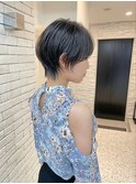ショートヘア/ボブ/可愛い丸み/簡単スタイリング/20代30代