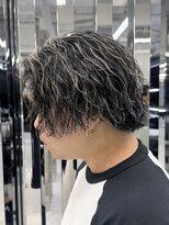 メンズヘアセンス 渋谷(MEN'S HAIR SENSE) ツイストスパイラル アッシュブラック ハイライト
