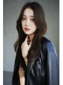 イルミナカラー髪質改善くびれヘア韓国レイヤー
