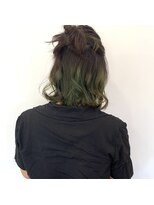 ヘアーサロンフラン(Fran)&nbsp;グリーン×アレンジ