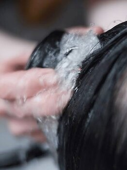 ヘアー テクニカ(hair Technica)の写真/【マイクロバブルヘッドスパ(marbb)】☆頭皮環境を整え、健康的な美髪へ◎
