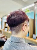 個性派ショートヘア☆ブリーチなしレッドブラウン